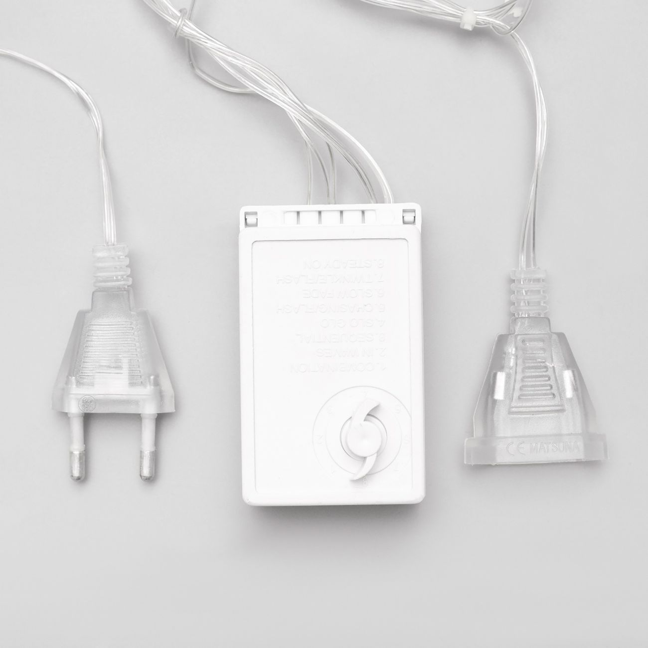 Гирлянда светодиодная Luazon Lighting 3612418 Бахрома-арка 2,5х1,2 м, прозрачная нить