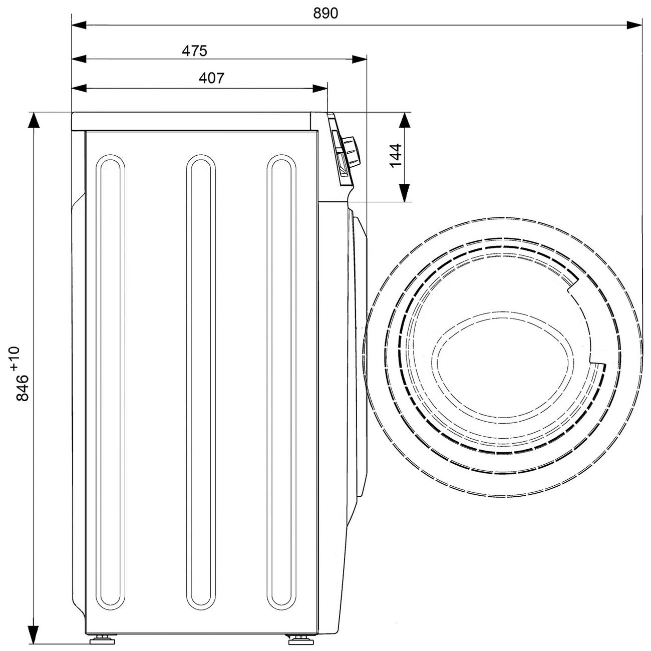 Стиральная машина ATLANT СМА 60 У 105-00