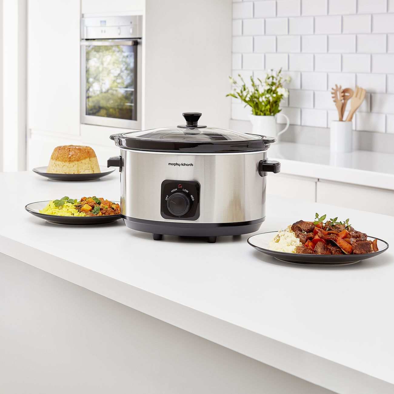 Медленноварка Morphy Richards 6.5л Ceramic Slow Cooker (461013)