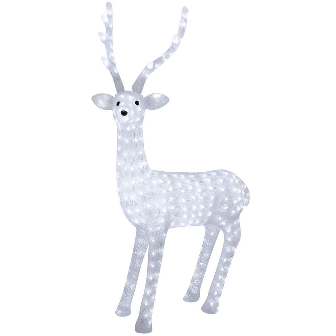 Новогоднее украшение NEON-NIGHT Северный олень 130 см, 380 светодиодов, IP65