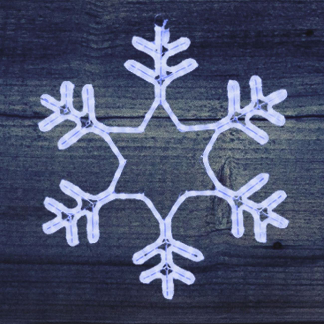 Новогоднее украшение NEON-NIGHT Снежинка LED Светодиодная, 55 x 55 см