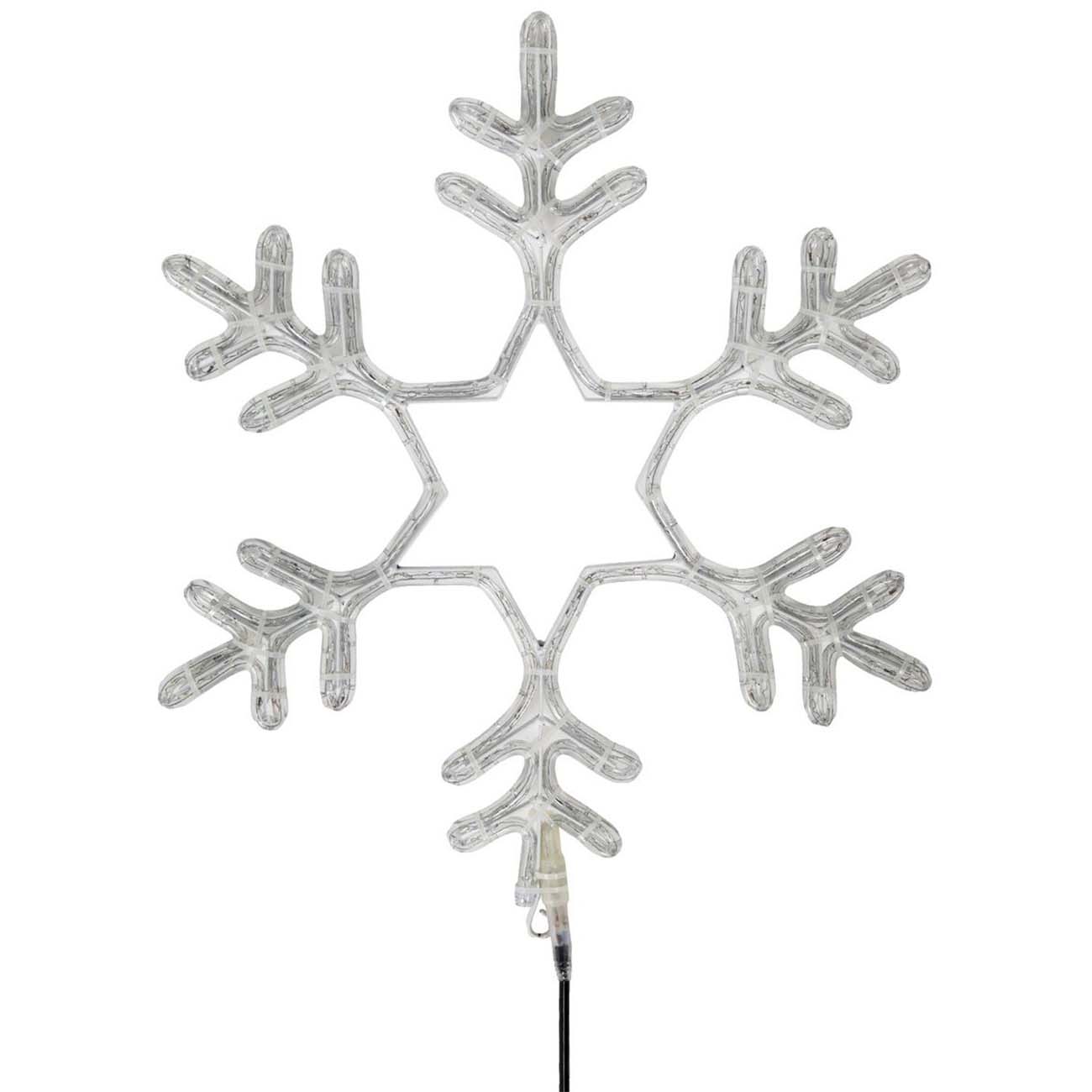 Новогоднее украшение NEON-NIGHT Снежинка LED Светодиодная, 55 x 55 см