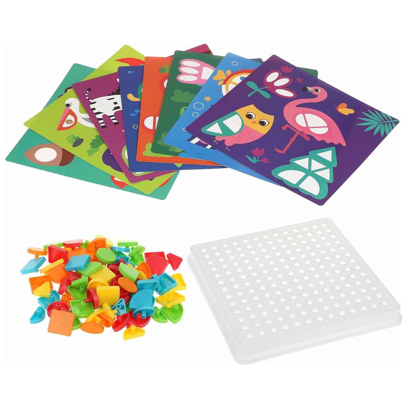 Мозаика On Time Веселая геометрия, 85 элементов (45057)