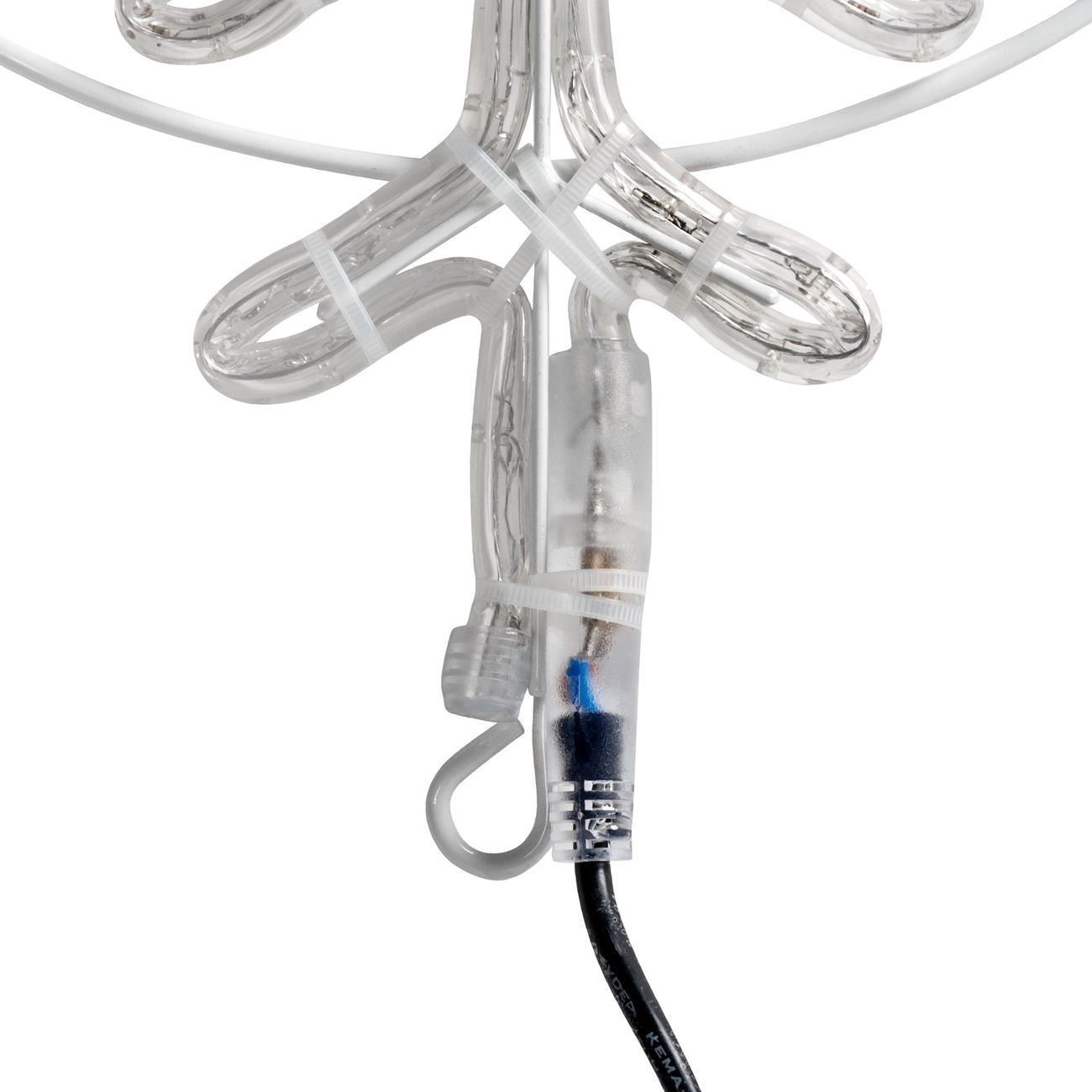 Световая фигурка NEON-NIGHT Снежинка 55x55см, Теплый Белый