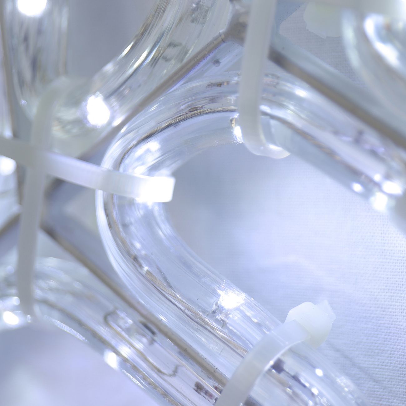 Световая фигурка NEON-NIGHT Снежинка 55x55см, Белый