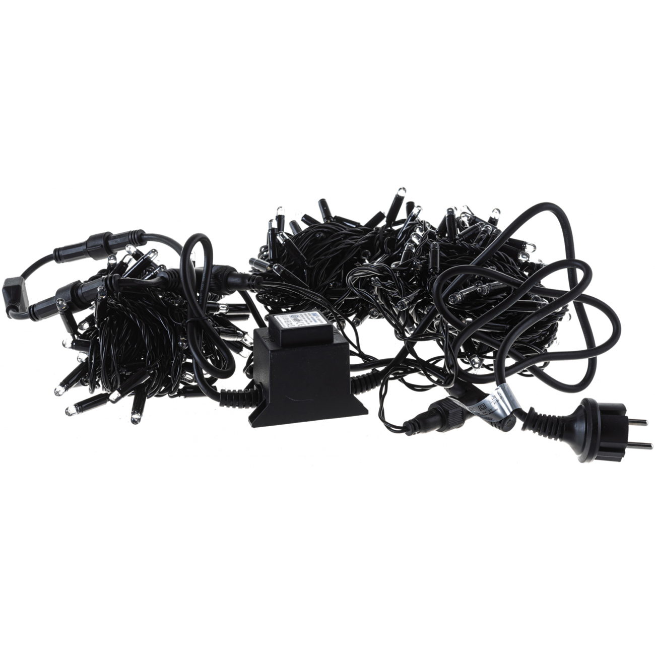 Гирлянда светодиодная NEON-NIGHT LED ClipLight 24V, 3 нити по 10м, Теплый Белый