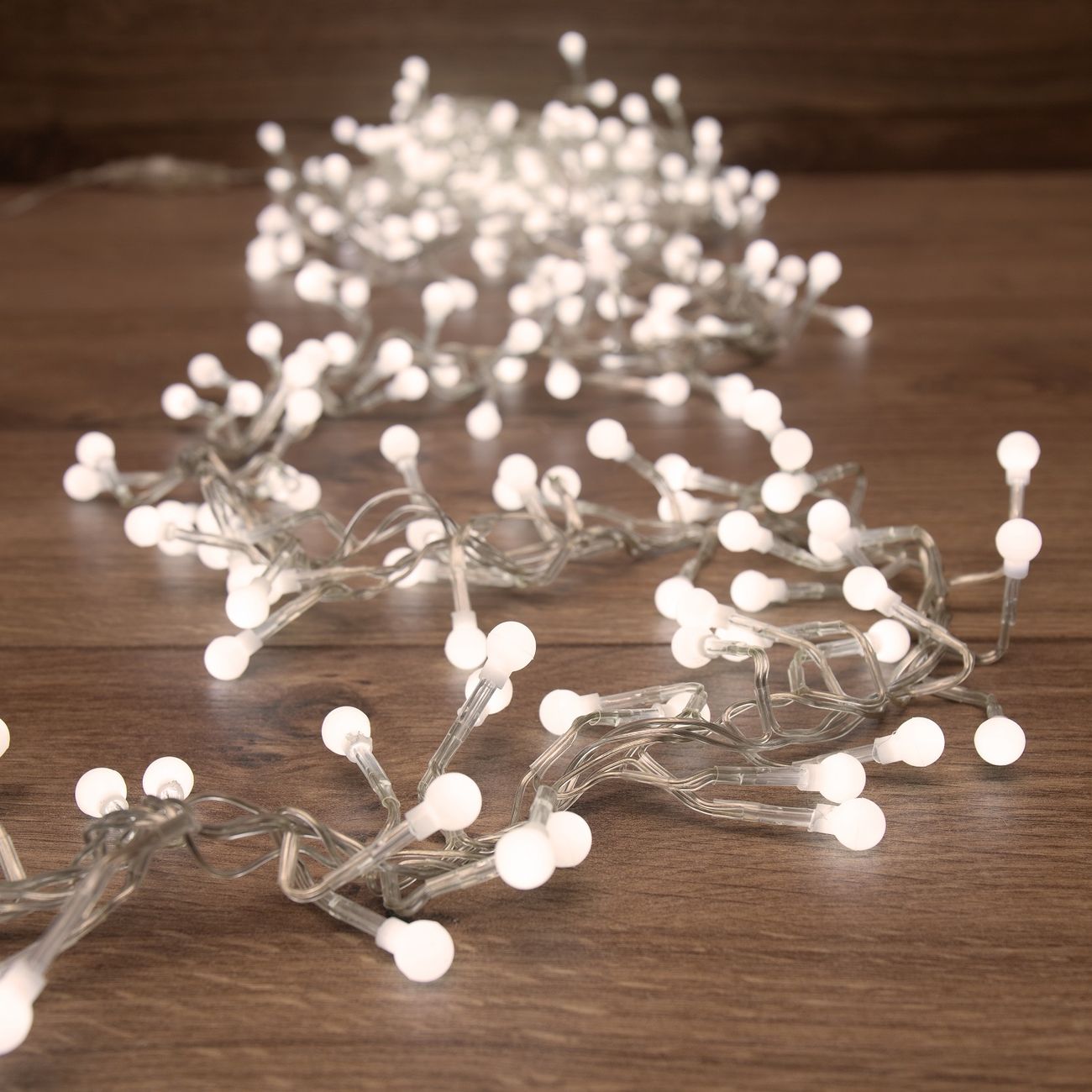 Гирлянда светодиодная NEON-NIGHT Мишура LED 6м, 576 диодов, Белый