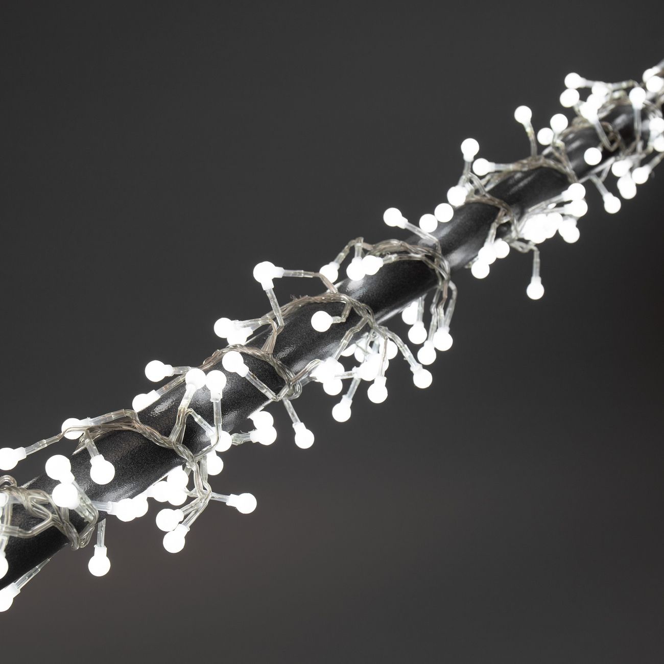 Гирлянда светодиодная NEON-NIGHT Мишура LED 6м, 576 диодов, Белый