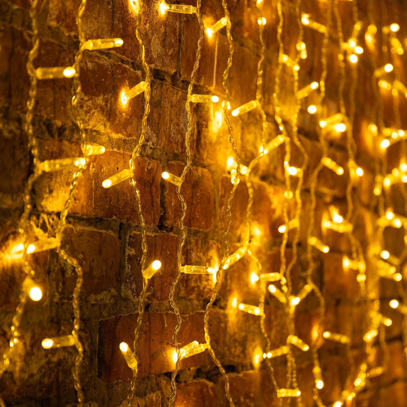 Гирлянда светодиодная NEON-NIGHT Светодиодный Дождь 2x0,8м, Теплый Белый