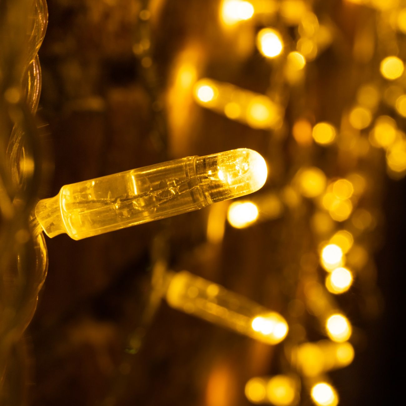 Гирлянда светодиодная NEON-NIGHT Светодиодный Дождь 2x0,8м, Теплый Белый