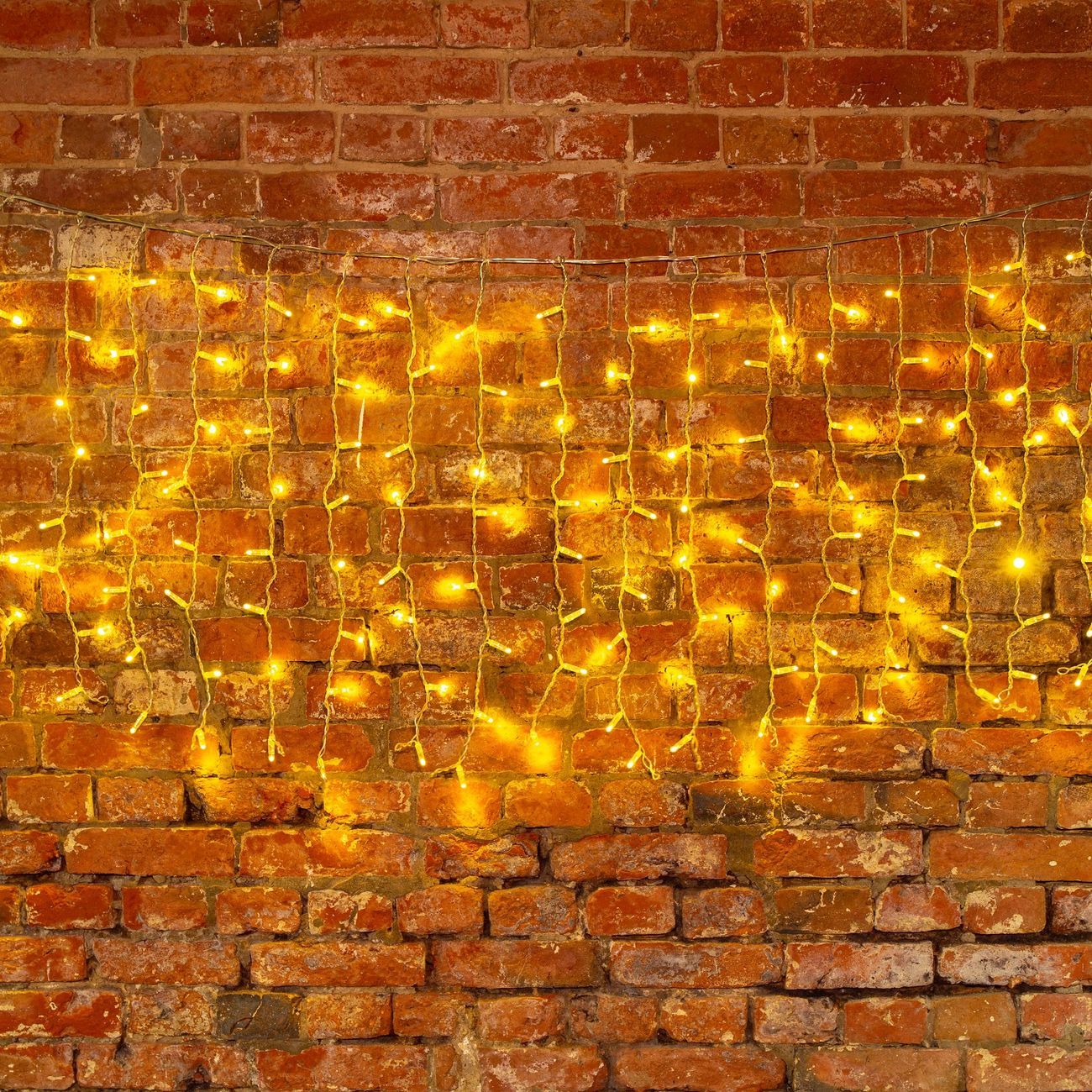 Гирлянда светодиодная NEON-NIGHT Светодиодный Дождь 2x0,8м, Теплый Белый