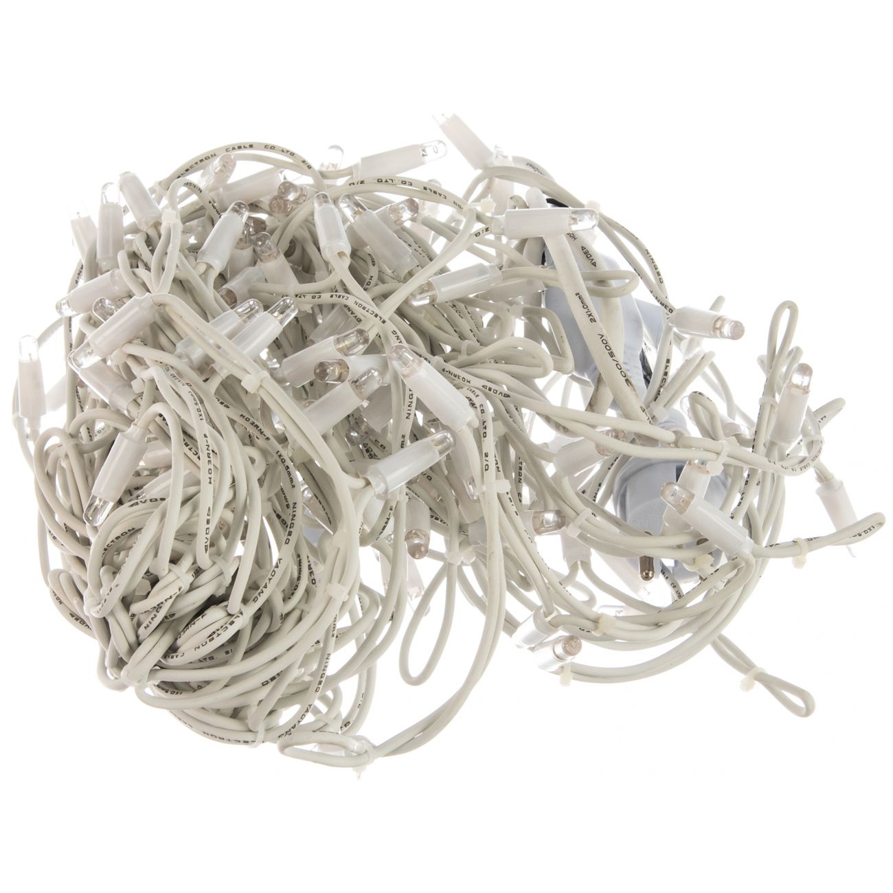 Гирлянда светодиодная NEON-NIGHT Айсикл (бахрома) 128 LED, 4,0х0,6м Белый (255-205)