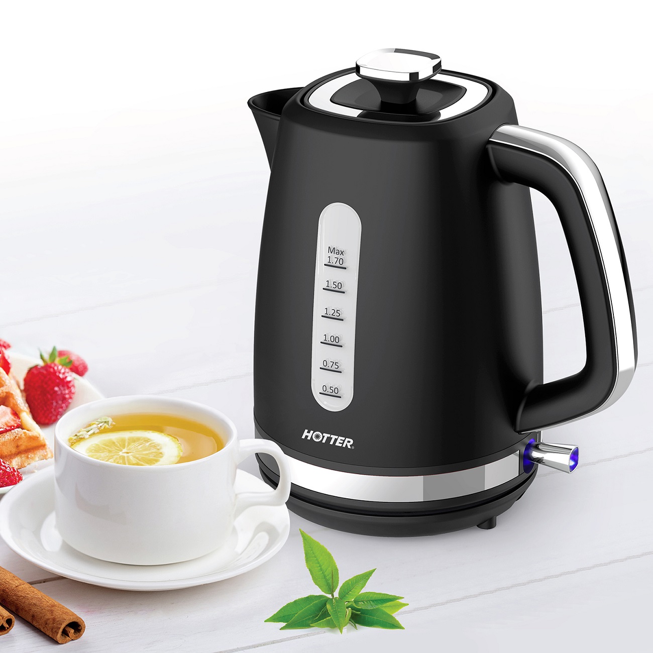 Электрочайник Hotter HX-55KB 1.7л, черный