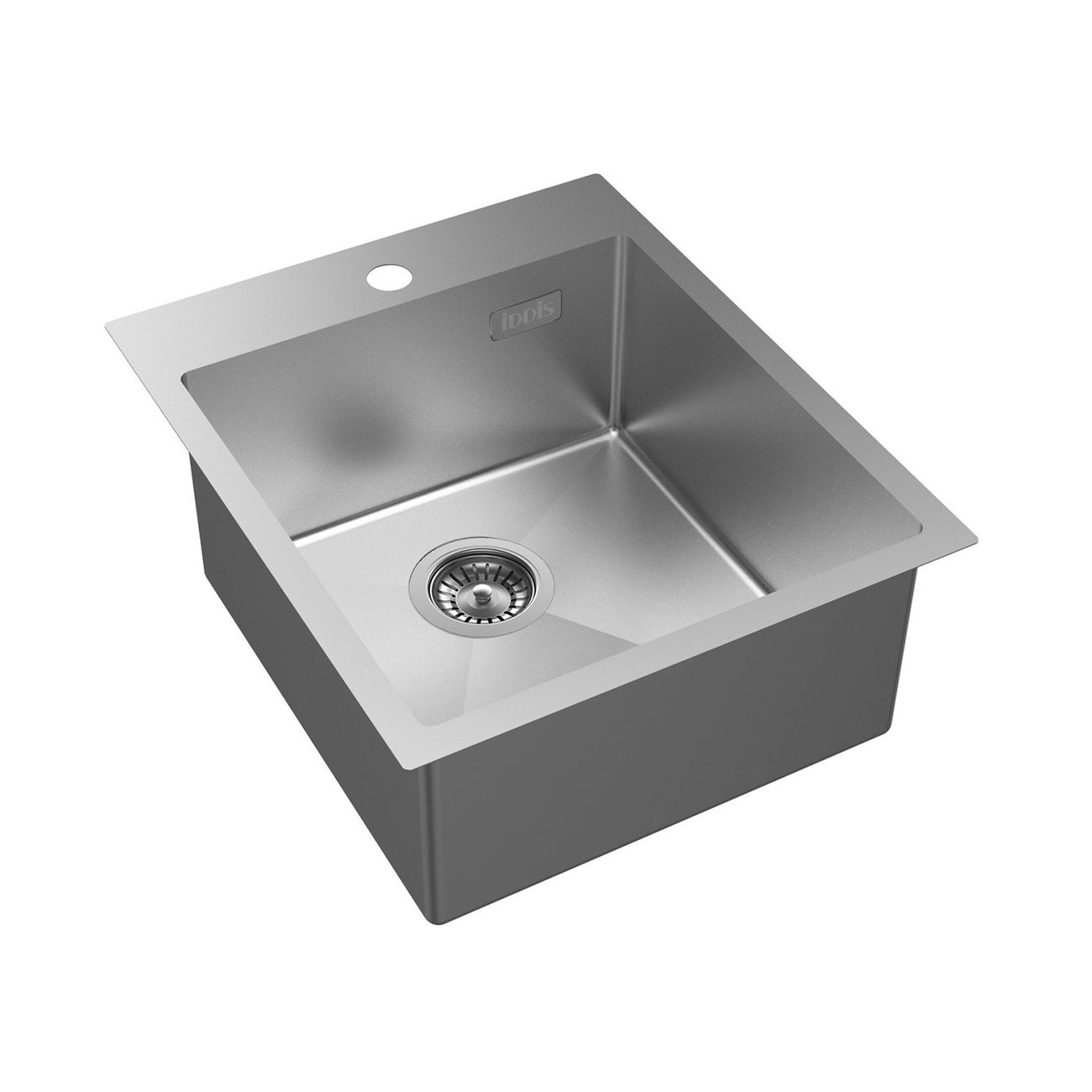 Мойка кухонная Iddis Нержавеющая сталь, 430х510, Haze HAZ43S0i77