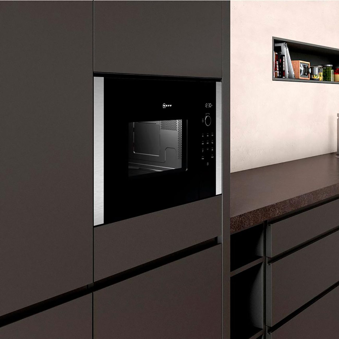 Встраиваемая микроволновая печь Neff HLAWD 23 N0