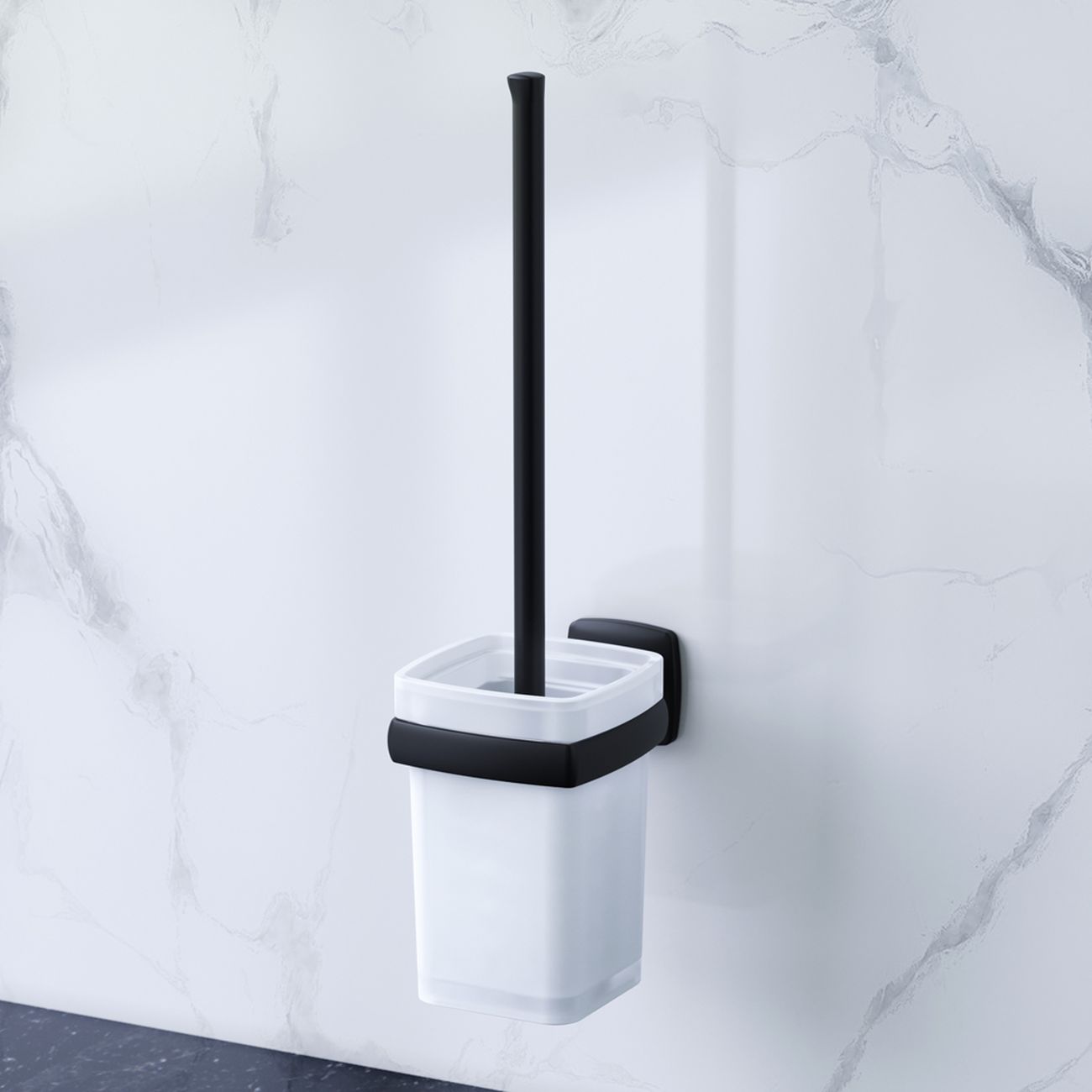 Стойка с туалетной щеткой Am.Pm Gem A9033422 черный