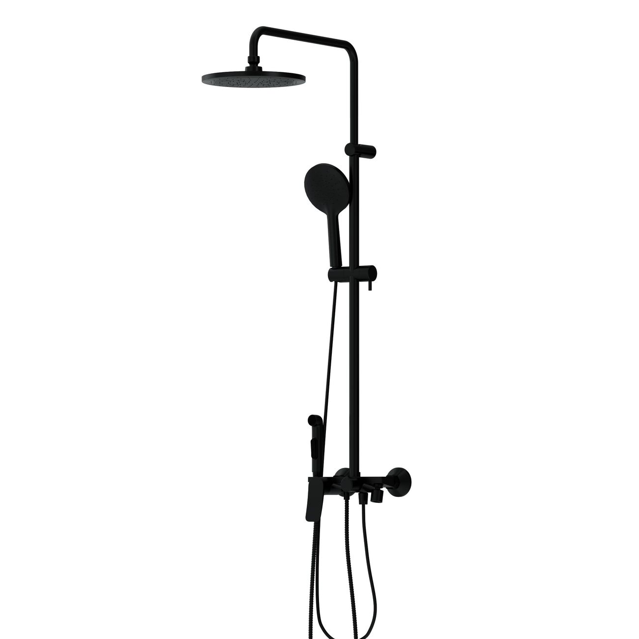 Душевая система Redblu Apollo DX220910300 черный