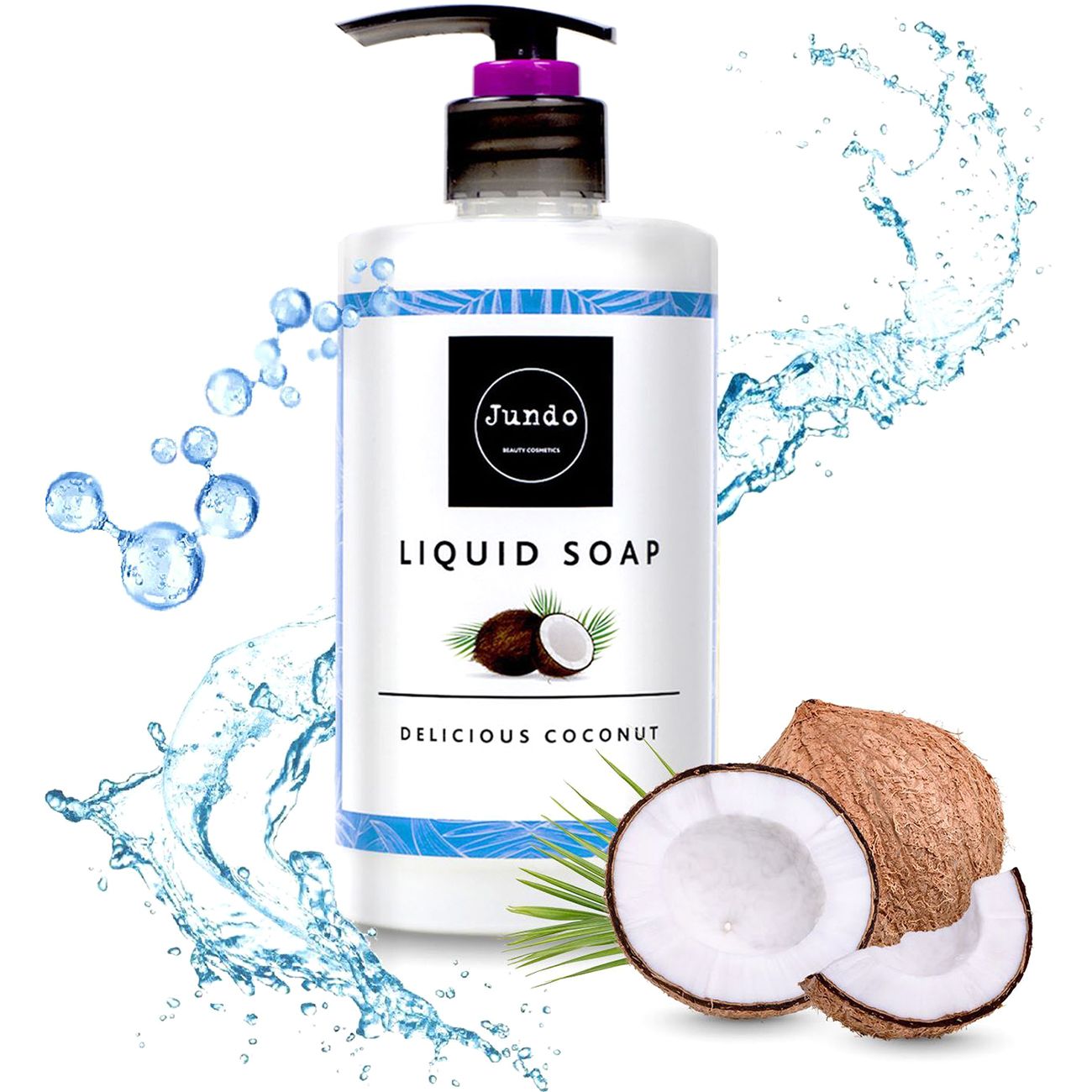 Жидкое крем-мыло Jundo Premium Delicious coconut 0,5 л