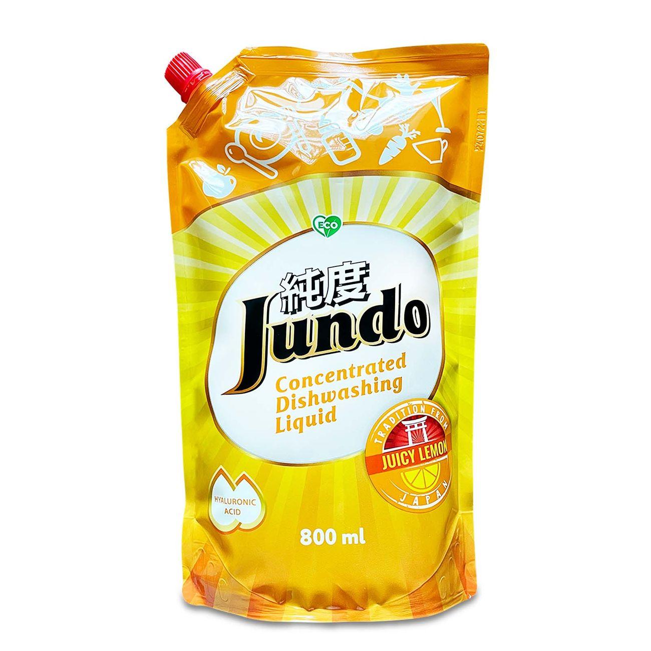 Гель для мытья посуды Jundo Premium Juicy Lemon 800 мл