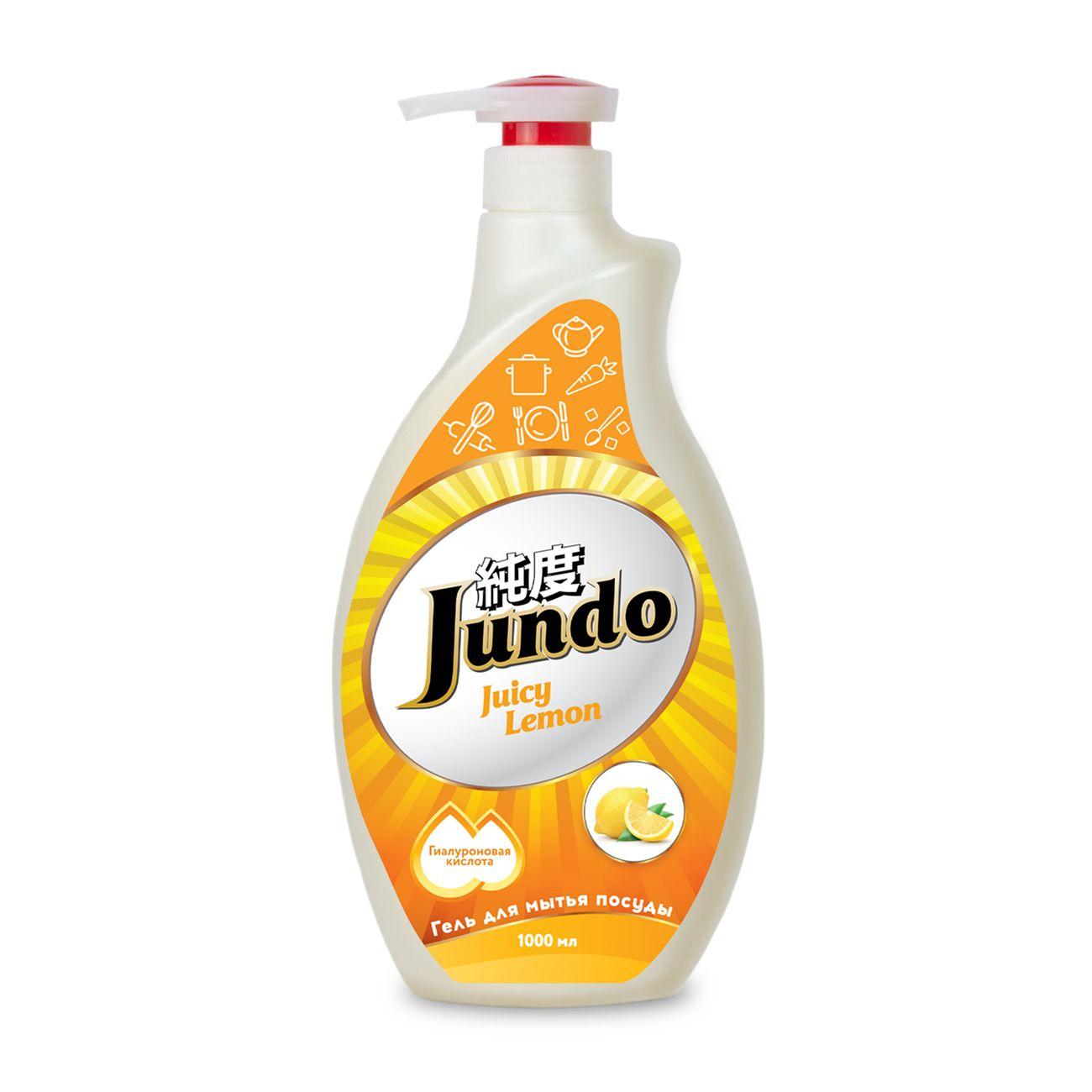 Гель для мытья посуды Jundo Premium Juicy Lemon 1 л