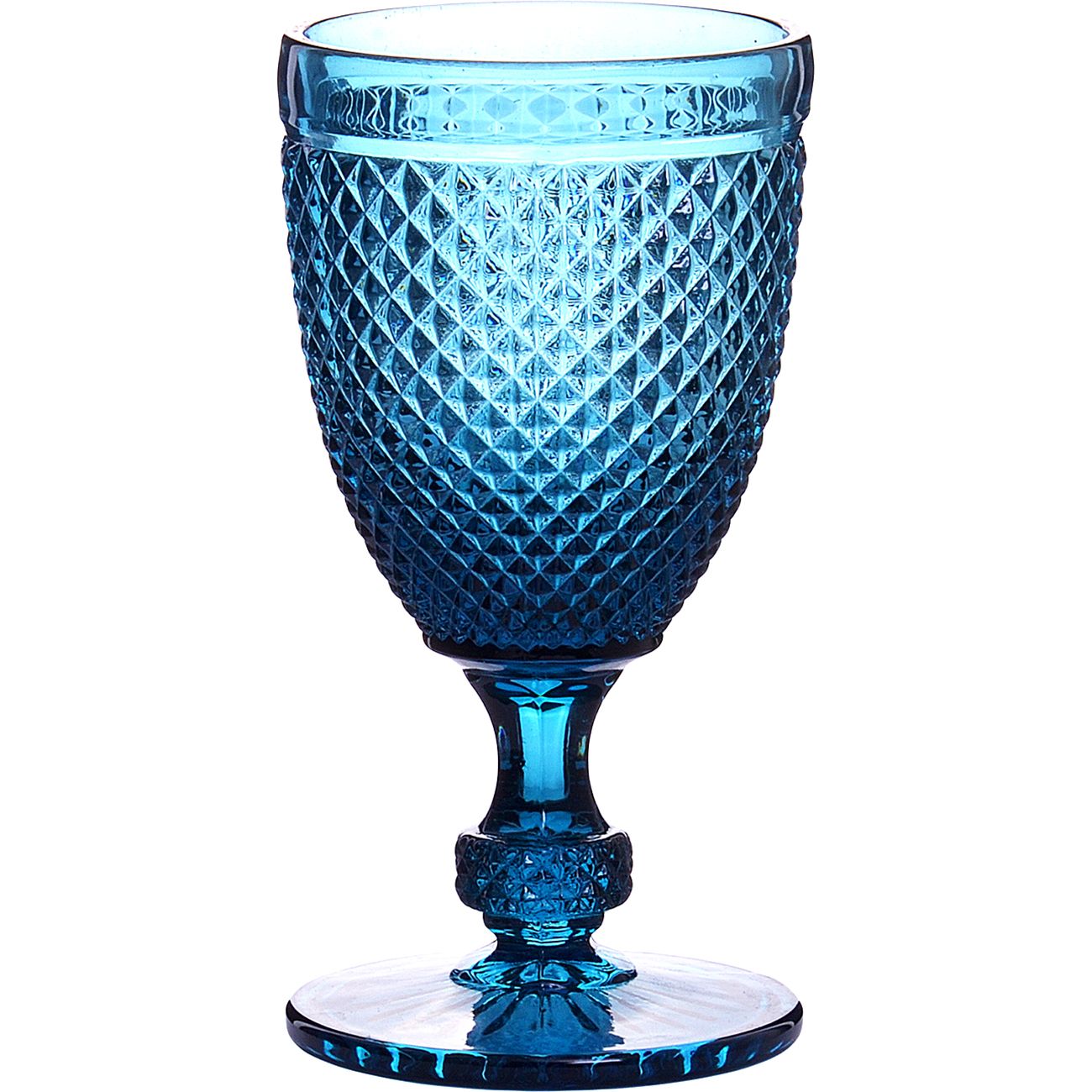 Бокал Loraine 250 мл 6 шт ГОЛУБОЙ LR х4 (30472)