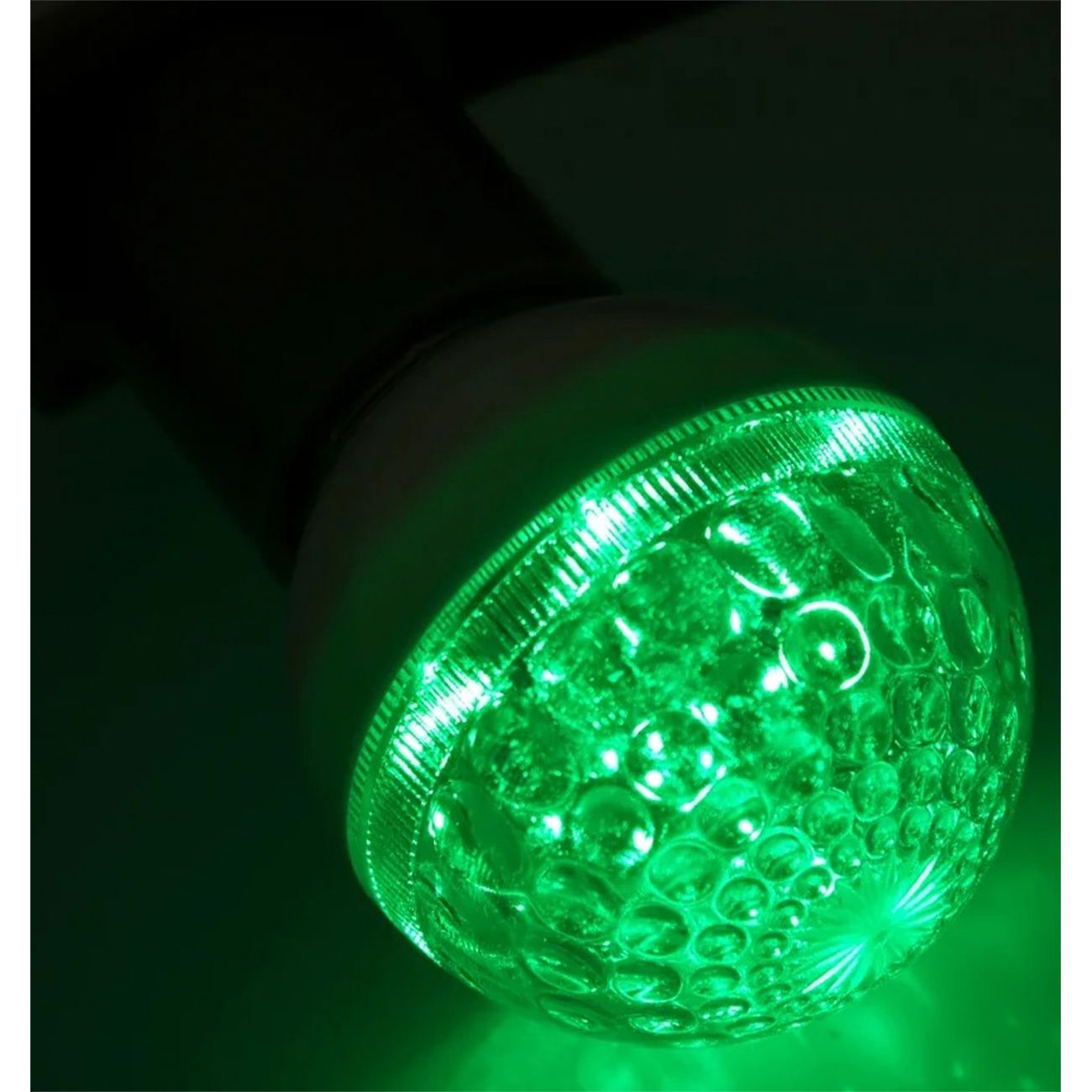 Лампа NEON-NIGHT BL шар Е27 10*LED d50мм зеленая (405-614) 5шт.