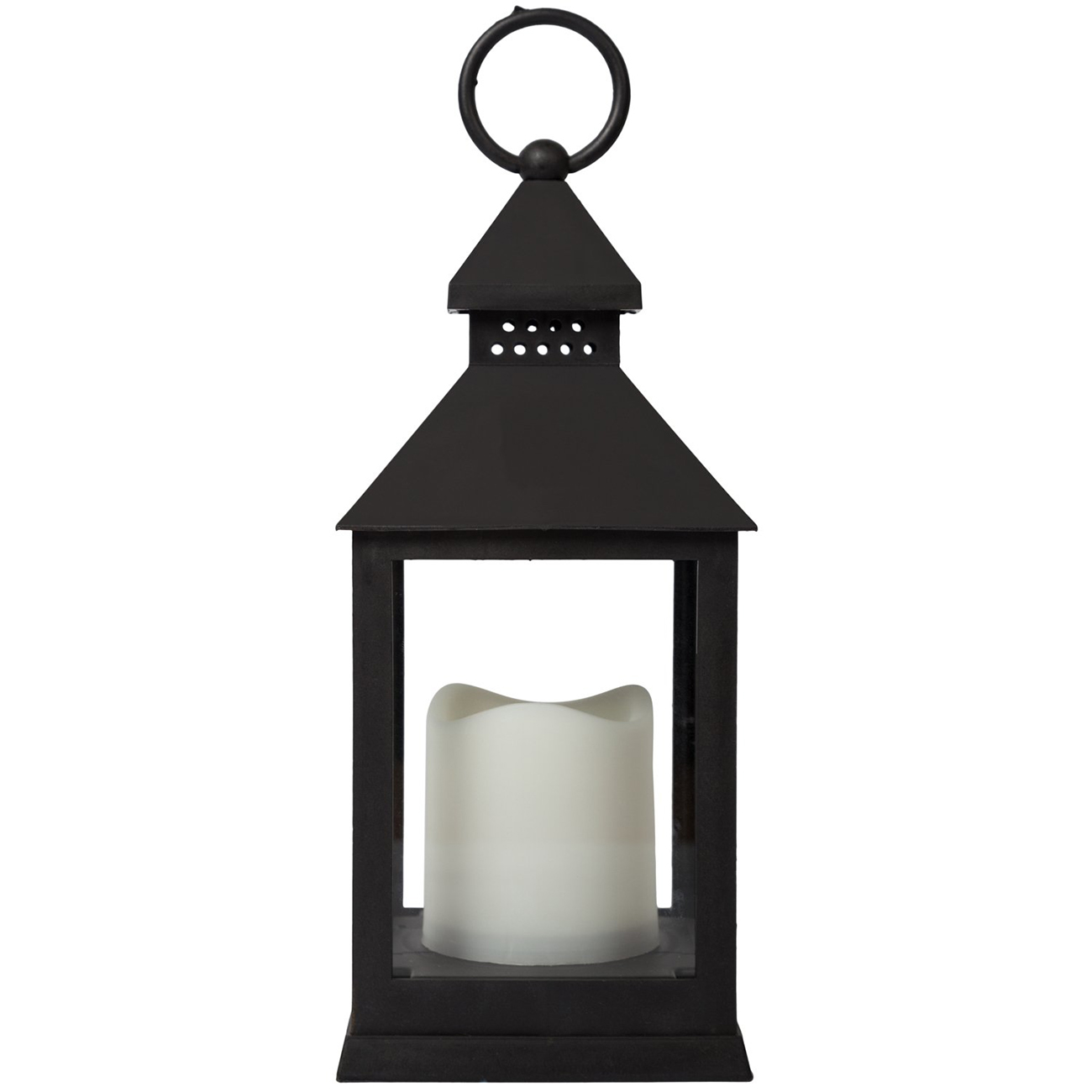 Декоративный фонарь NEON-NIGHT со свечкой 24 см, теплый (513-051)