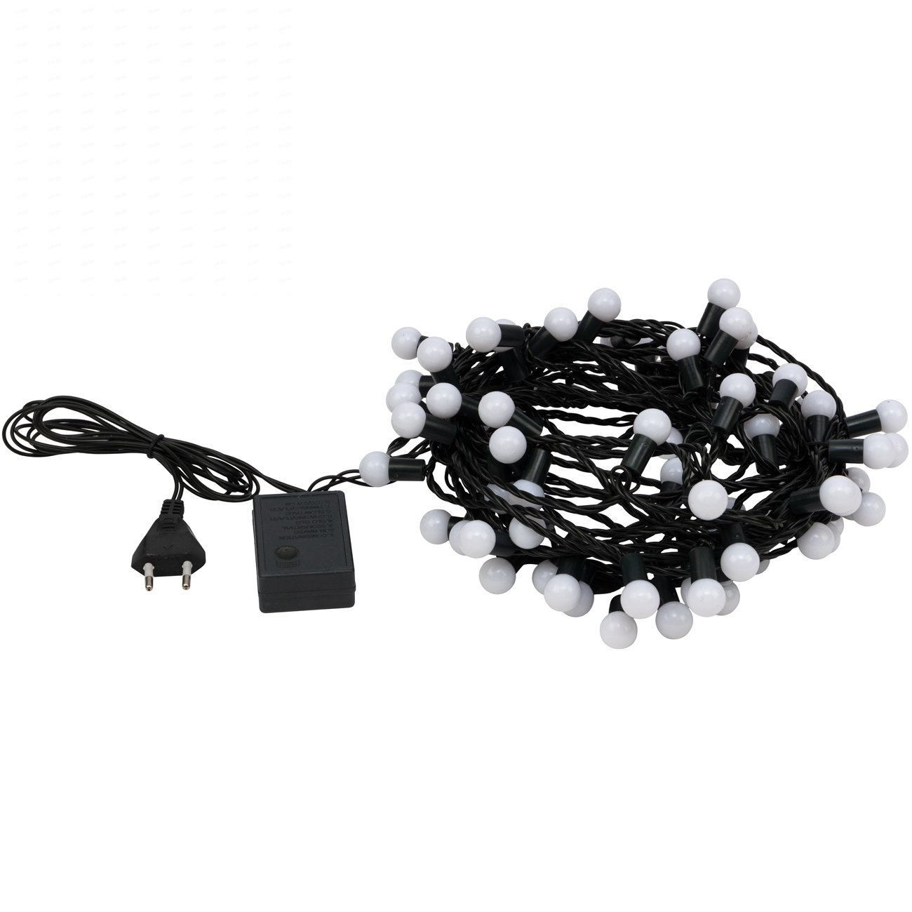 Гирлянда светодиодная NEON-NIGHT Мультишарики 17,5мм 10м LED цветная (303-509-6)