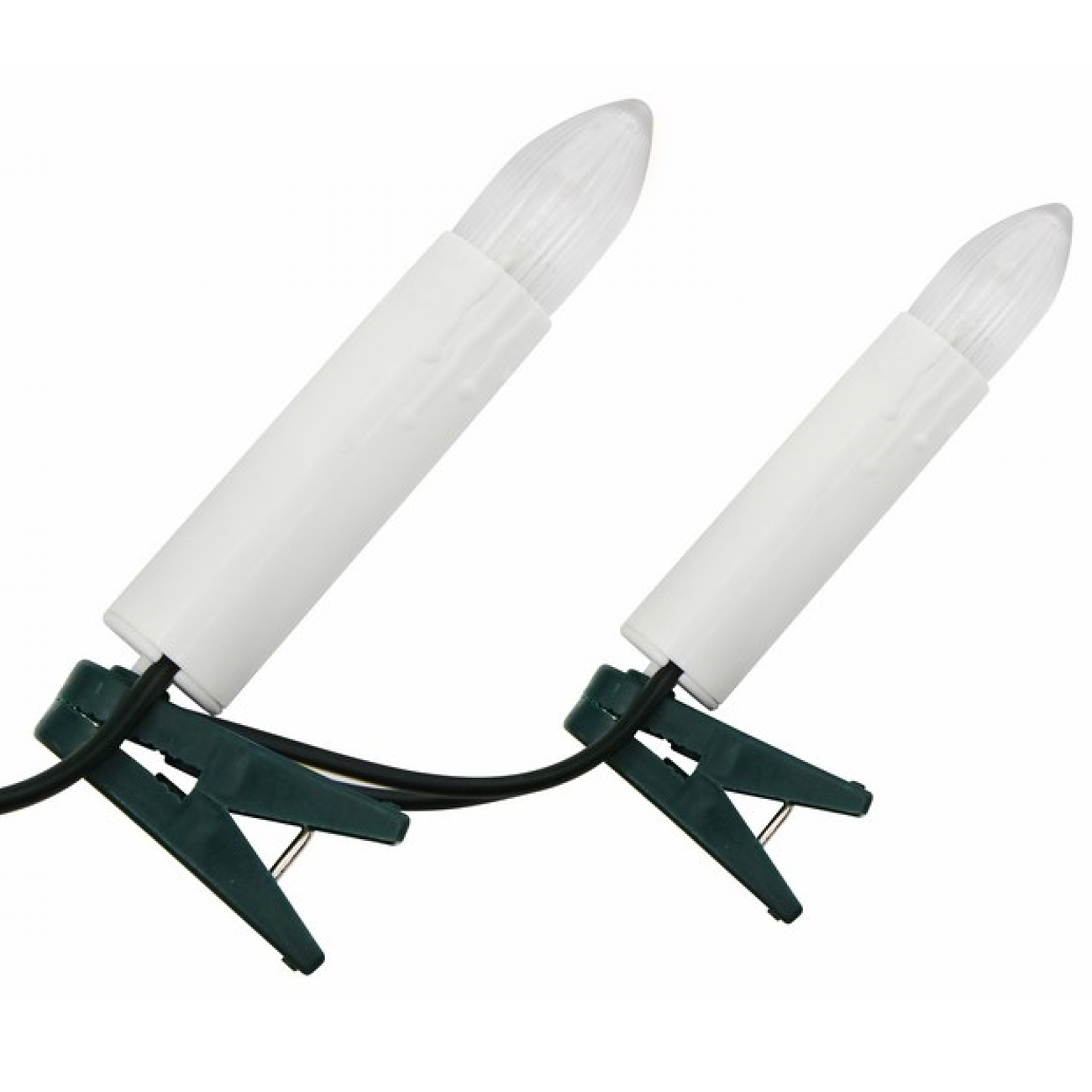 Гирлянда светодиодная NEON-NIGHT LED Свечи 4м теплый свет (303-083)