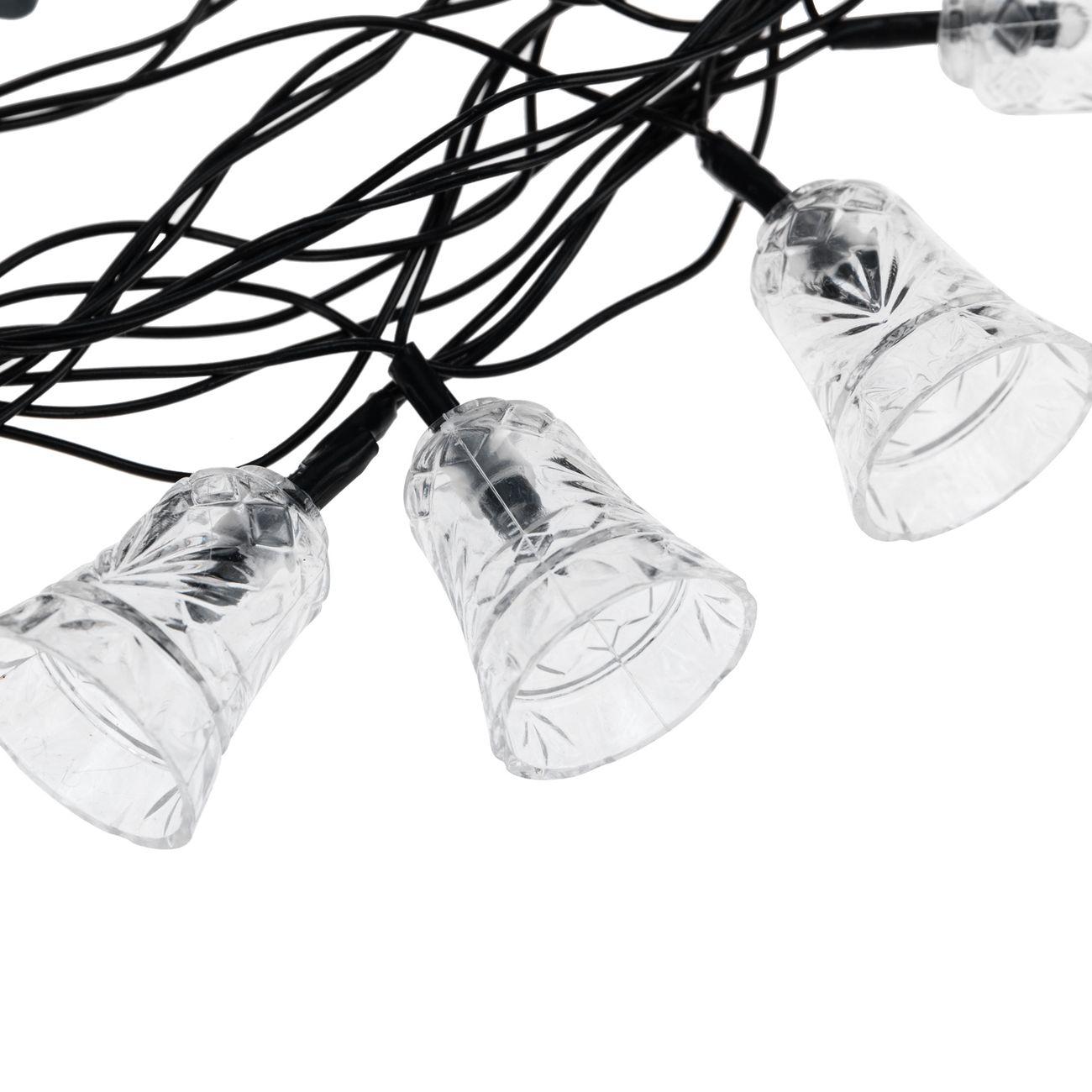 Гирлянда светодиодная NEON-NIGHT Колокольчики 20 LED 2,8м RGB (303-062)