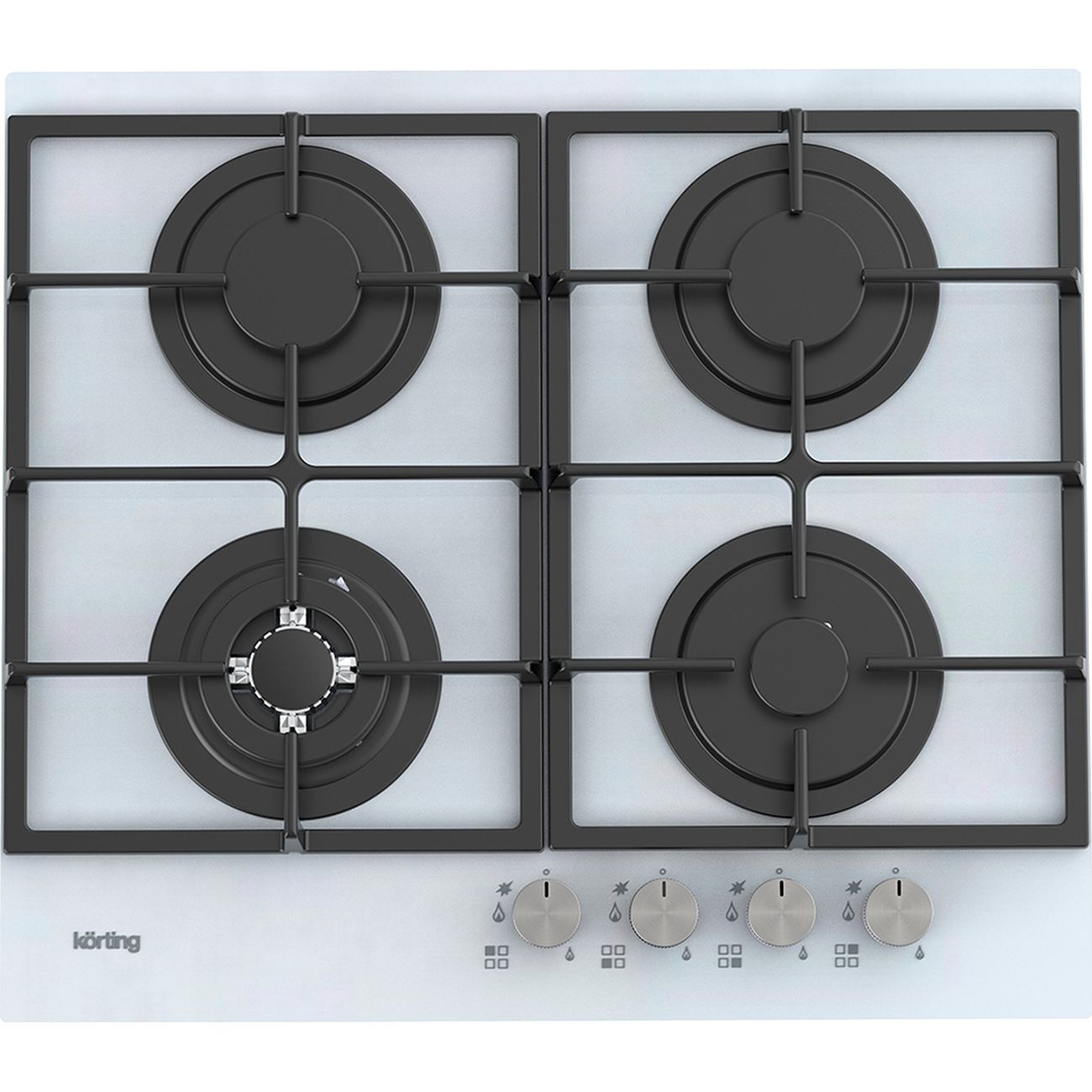 Встраиваемая газовая панель Korting HGG 6722 CTW фото