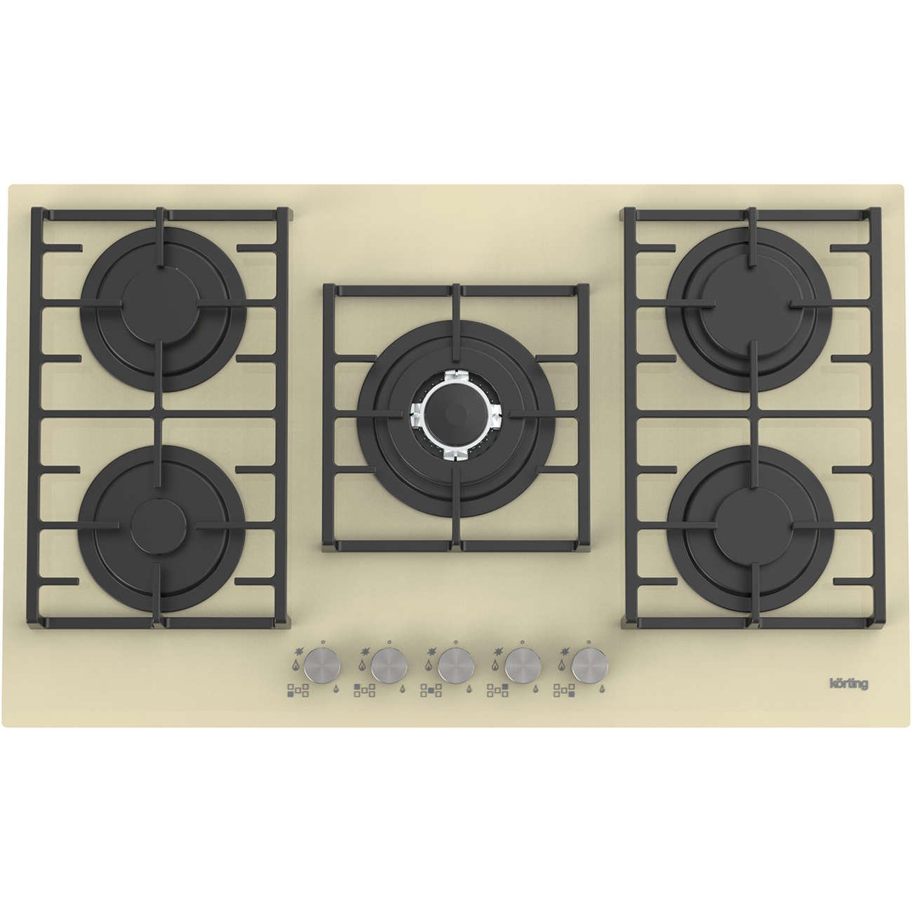 Встраиваемая газовая панель Korting HGG 9835 CTB фото