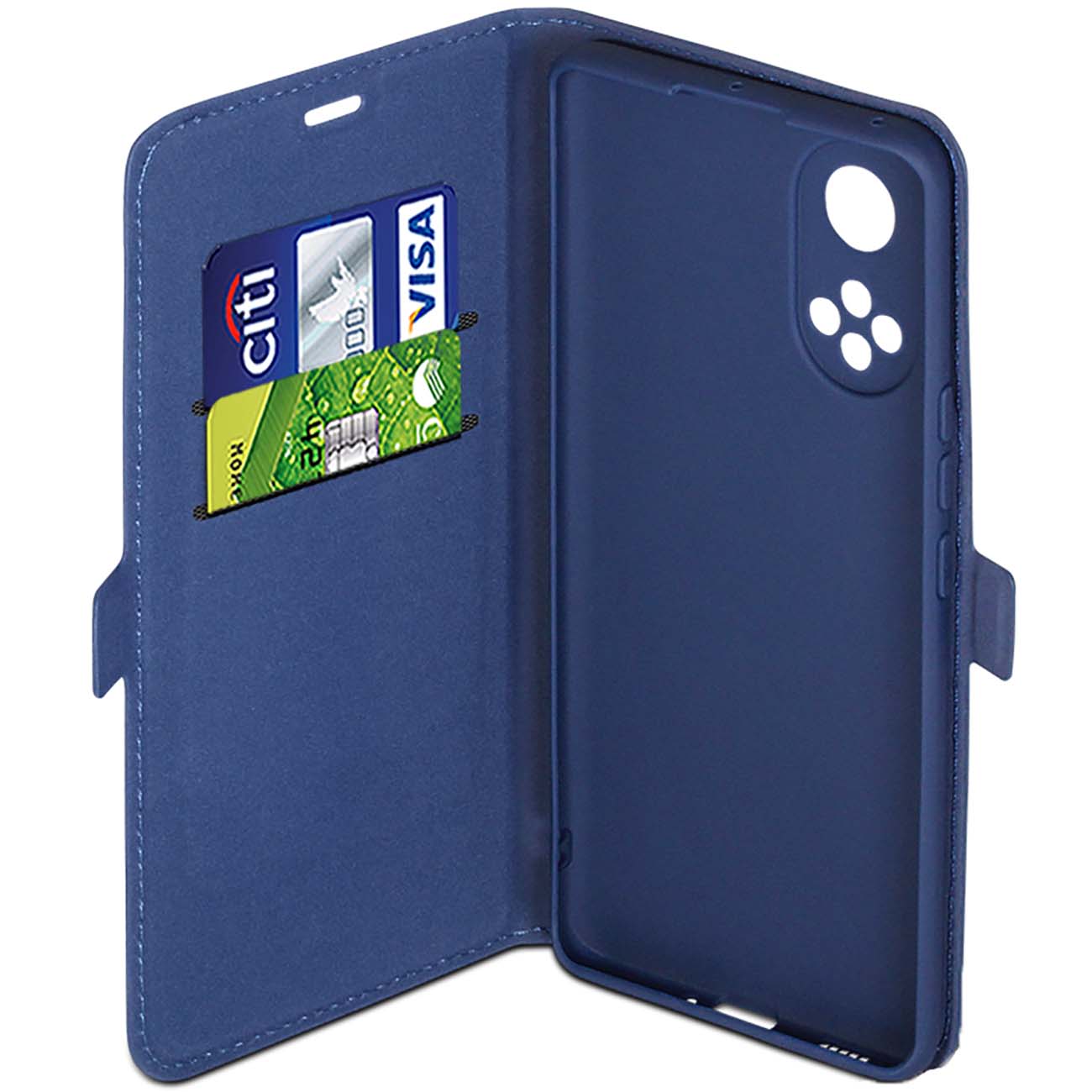 Чехол DF с флипом для Honor 50/Huawei Nova 9 (Blue)