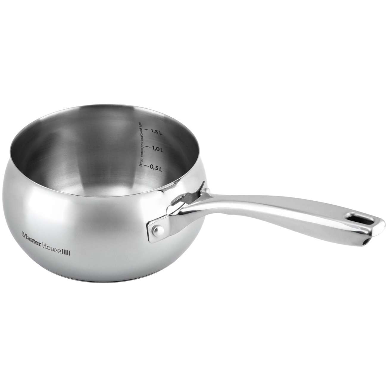 Ковш Master House Signore-2,1 со стеклянной крышкой