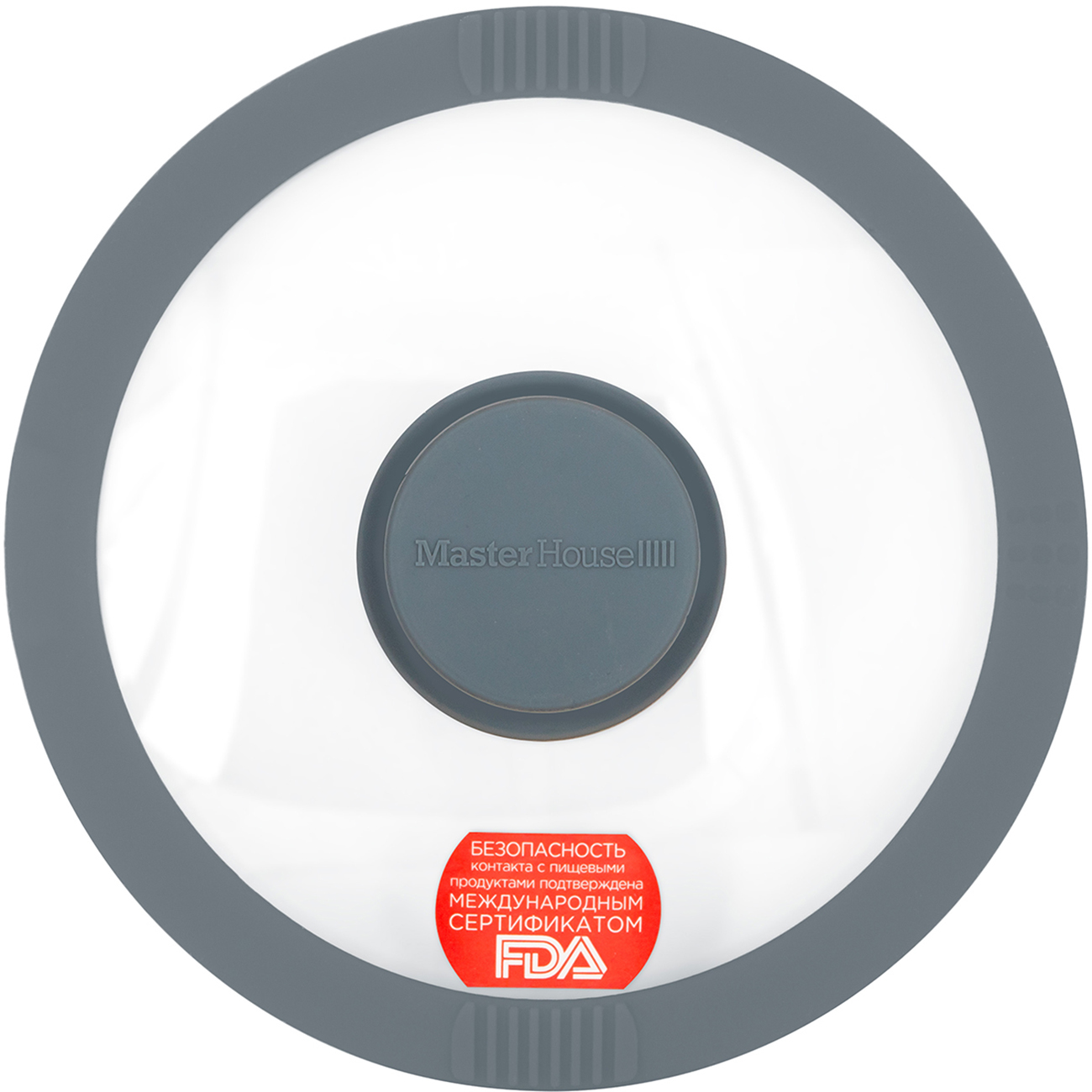 Крышка стеклянная Master House Белла-16 серая