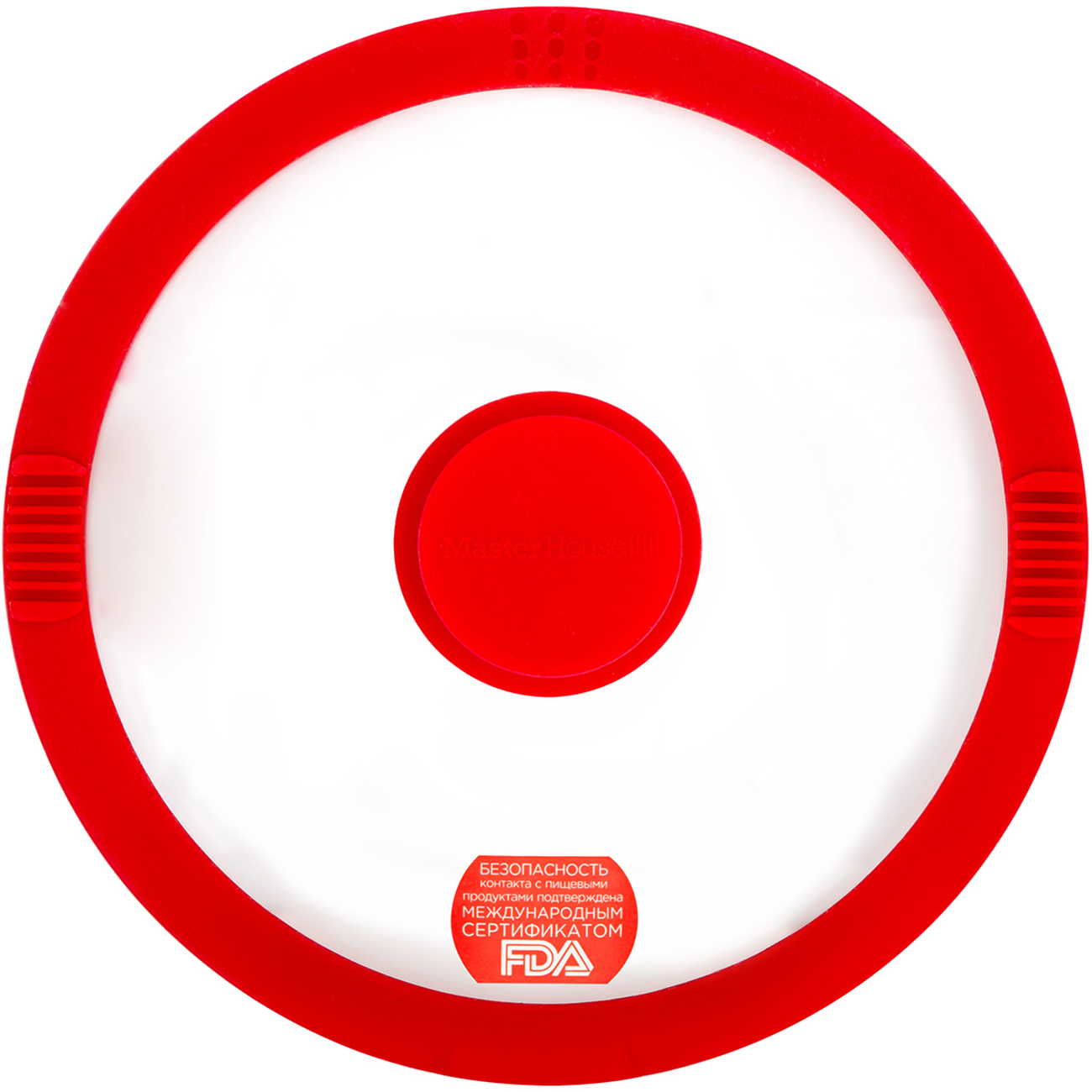 Крышка стеклянная Master House Белла-20 красная