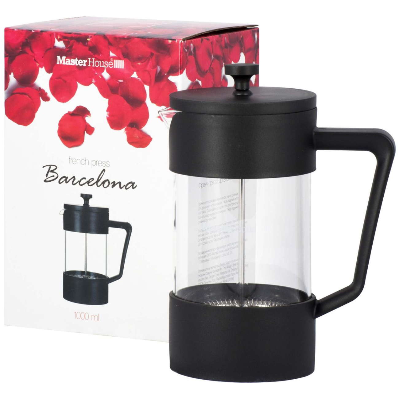Френч-пресс Master House Барселона-1000 мл
