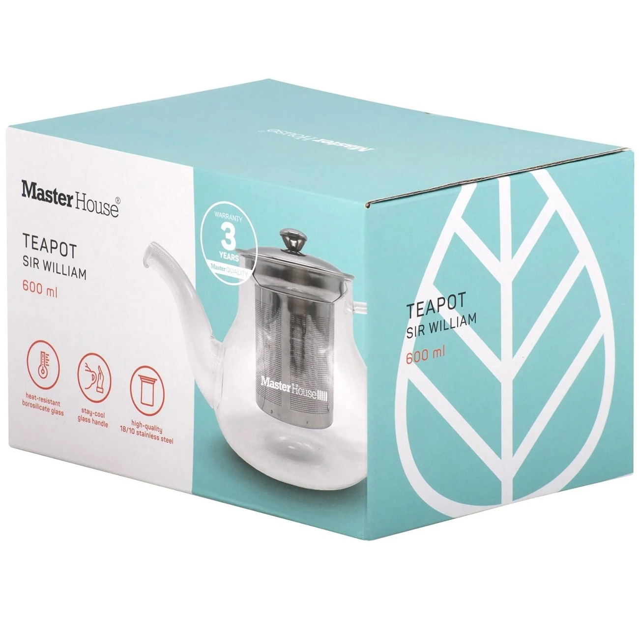 Чайник Master House Сэр Уильям 600мл