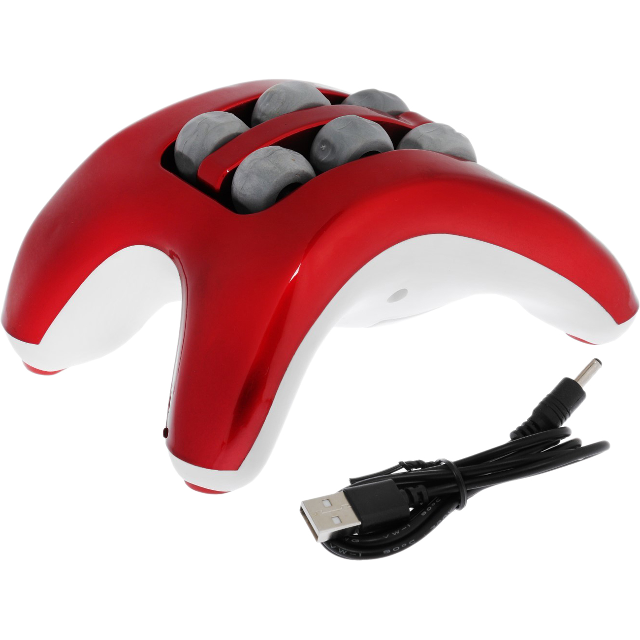 Массажер для ног электрический Luazon Home LMZ-024 Red/White (908623)