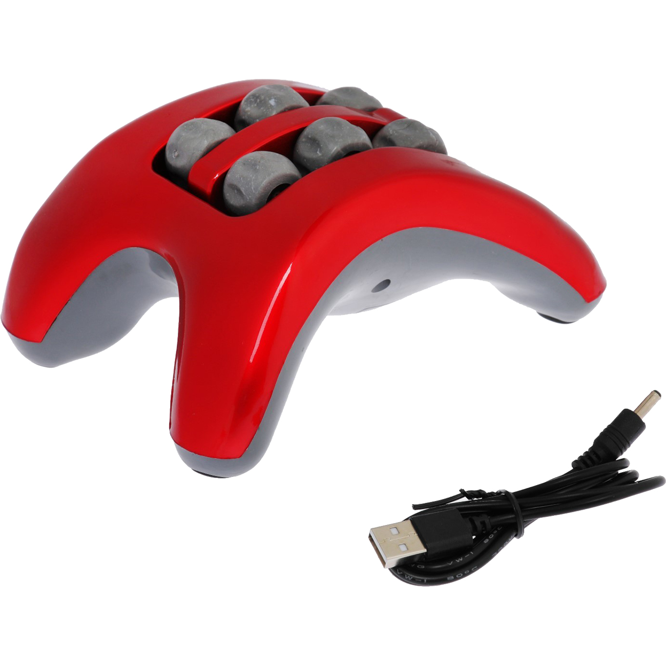 Массажер для ног электрический Luazon Home LMZ-024 Red/White (908623)