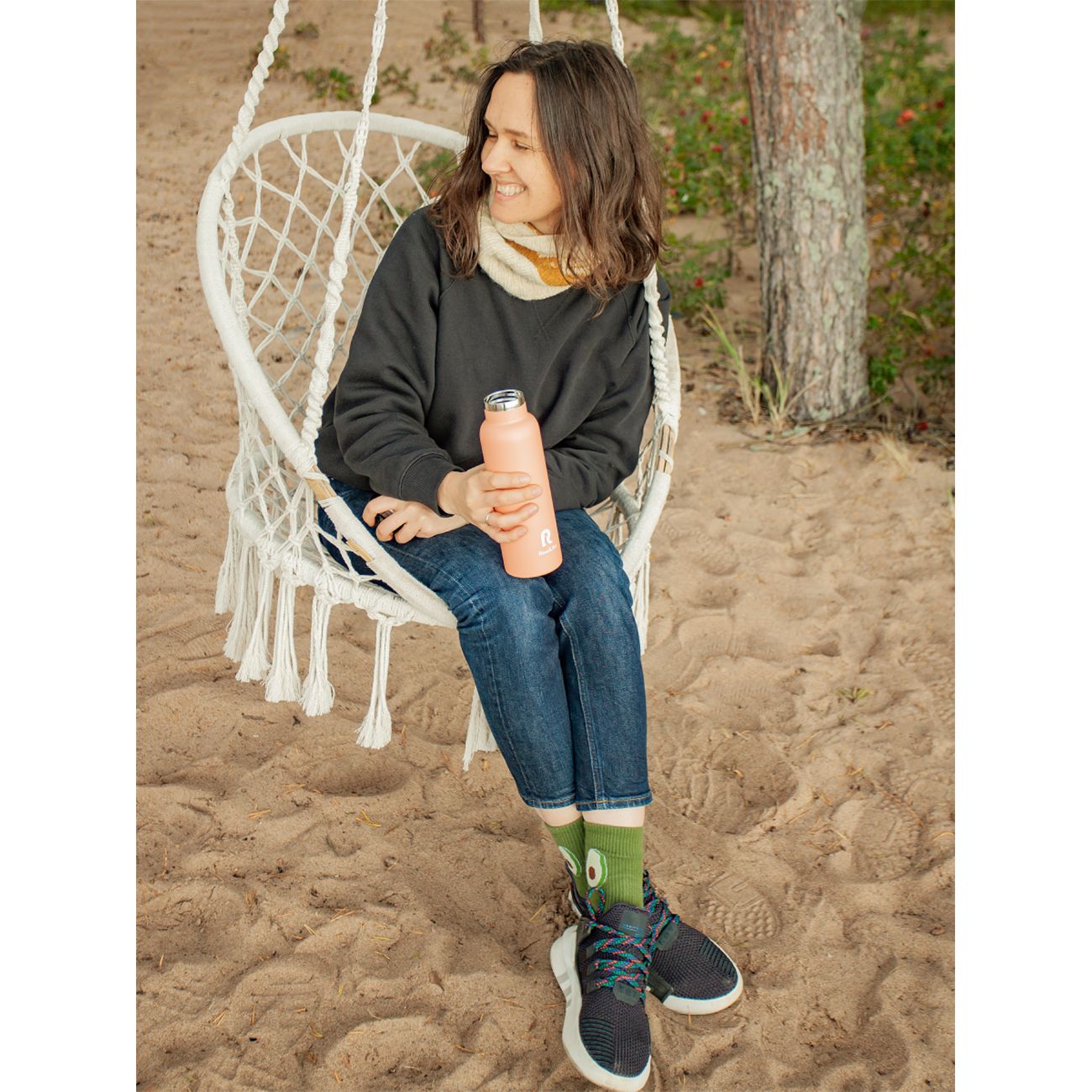 Термос RoadLike 600мл, коралл (368233)