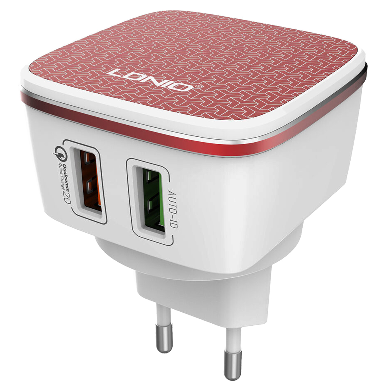 Сетевое зарядное устройство LDNIO A2405Q Lightning (LD_B4363)