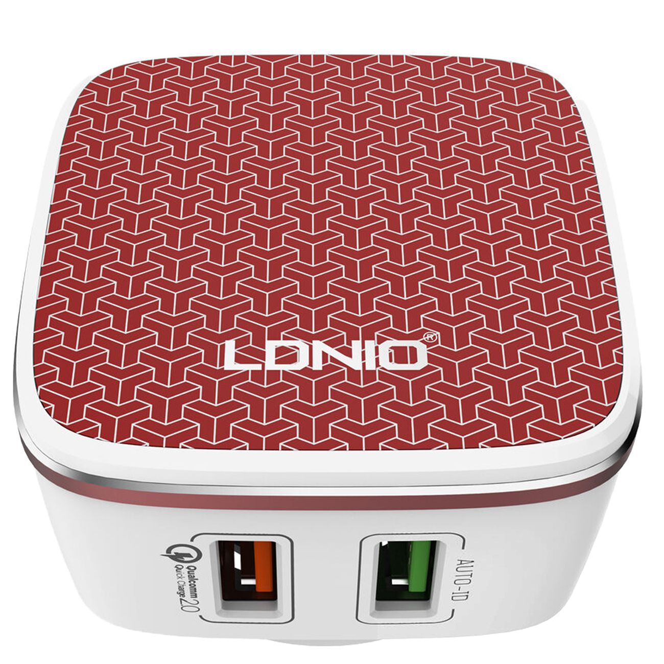Сетевое зарядное устройство LDNIO A2405Q Lightning (LD_B4363)
