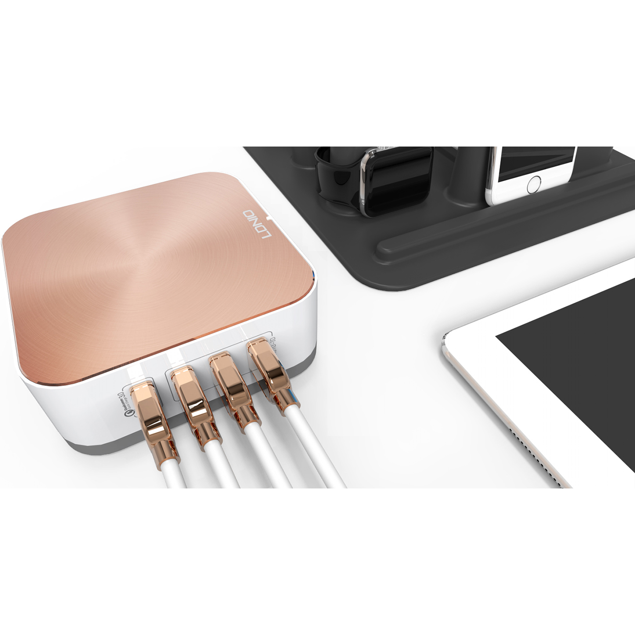 Сетевое зарядное устройство LDNIO A8101 (LD_B4546)