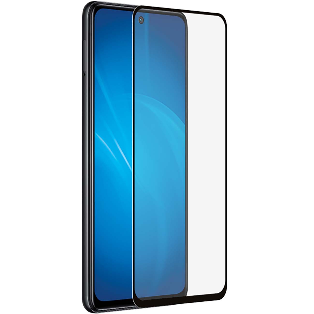 Защитное стекло для смартфона DF FS FG для Poco M (poColor-06 Bl)