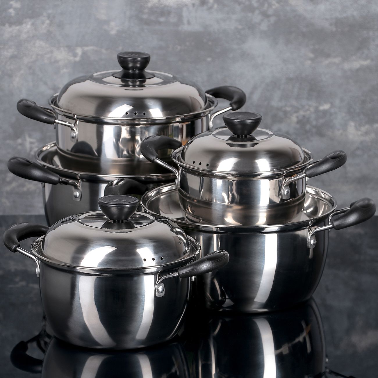 Набор кастрюль СИМАЛЕНД 3899479