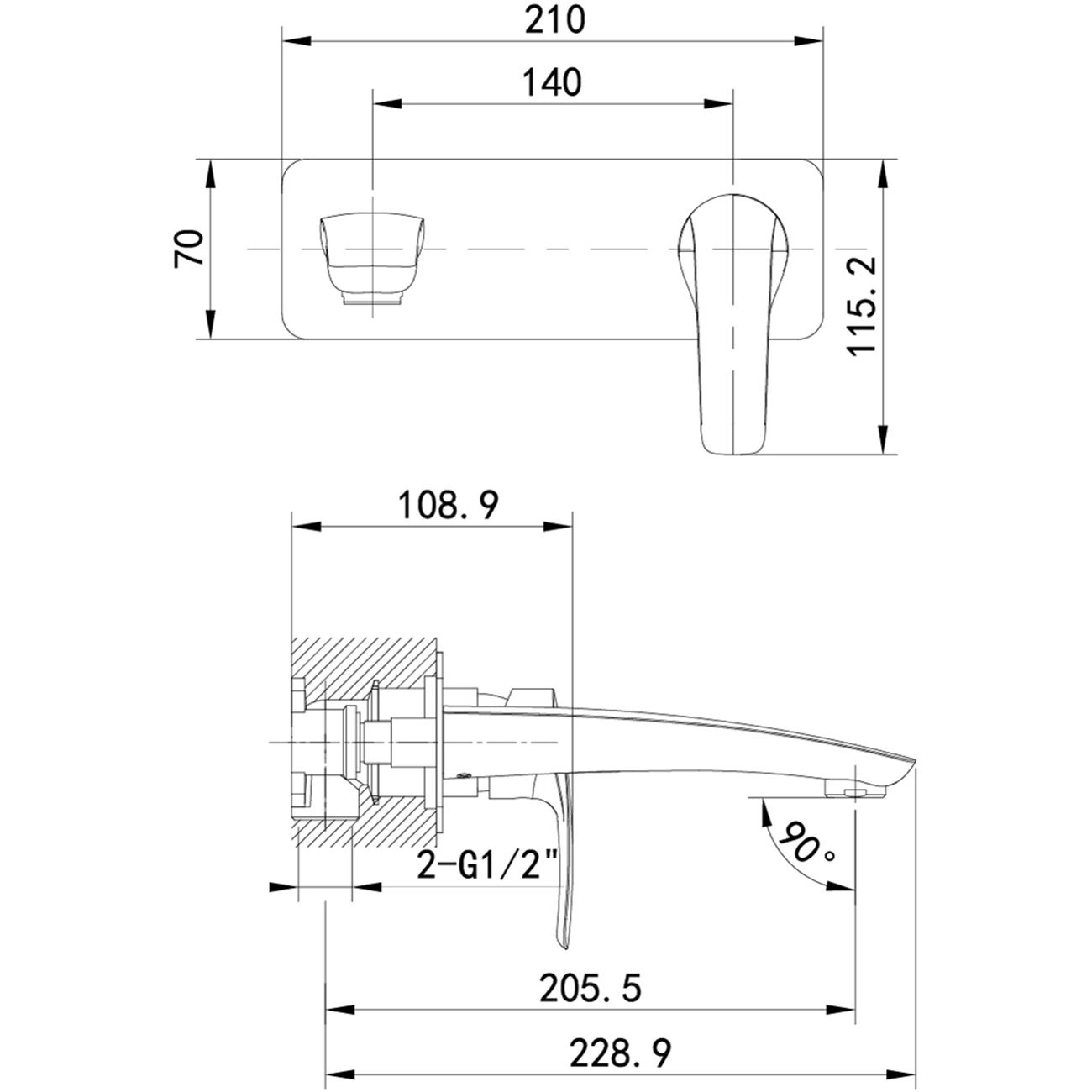 Смеситель Iddis Ray,белый матовый (RAYWT00i65)