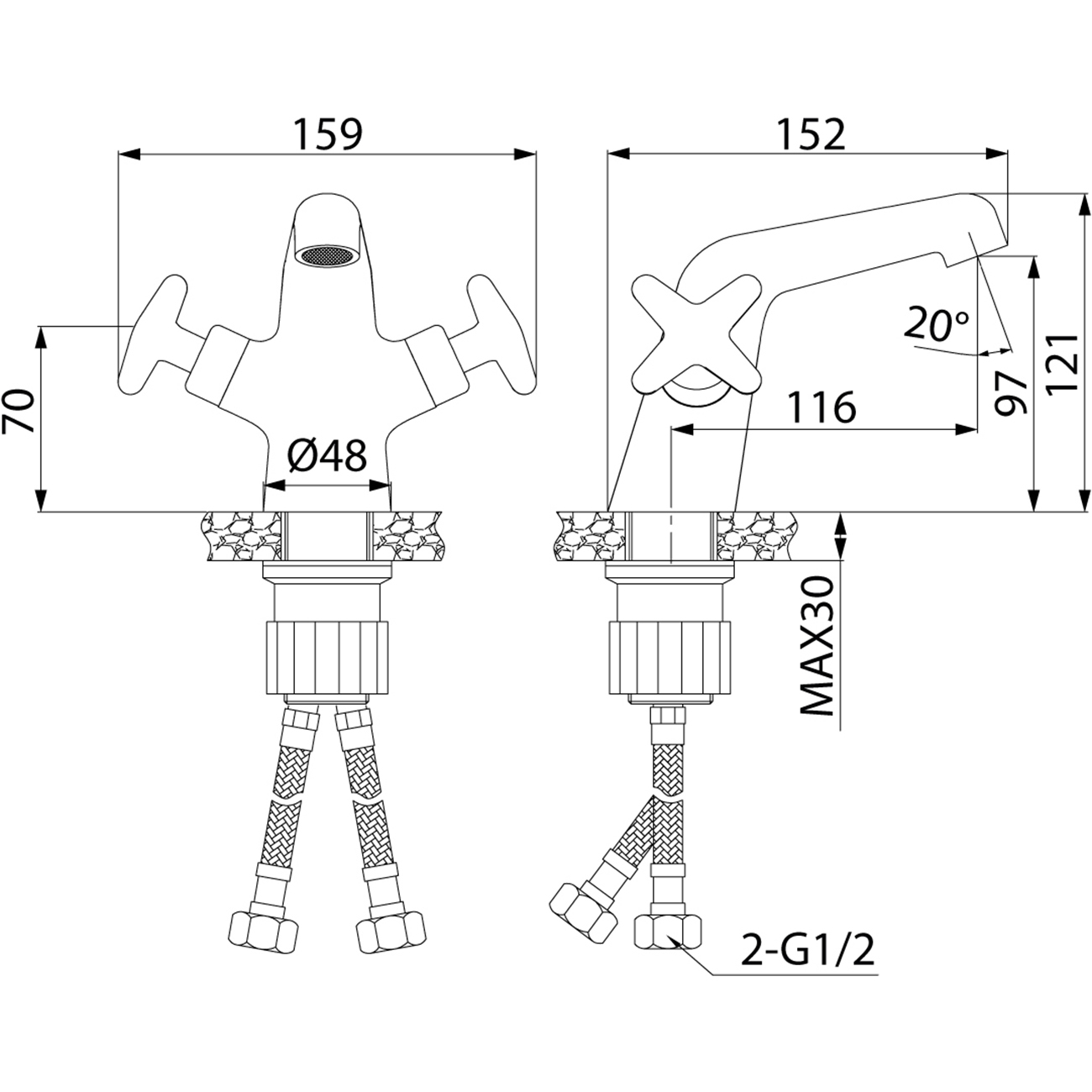 Смеситель Iddis Acros (ACRSB00i01)