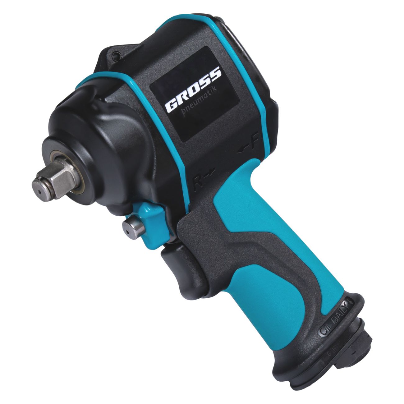 Гайковерт пневматический ударный Gross G985, 610 Нм (57440)