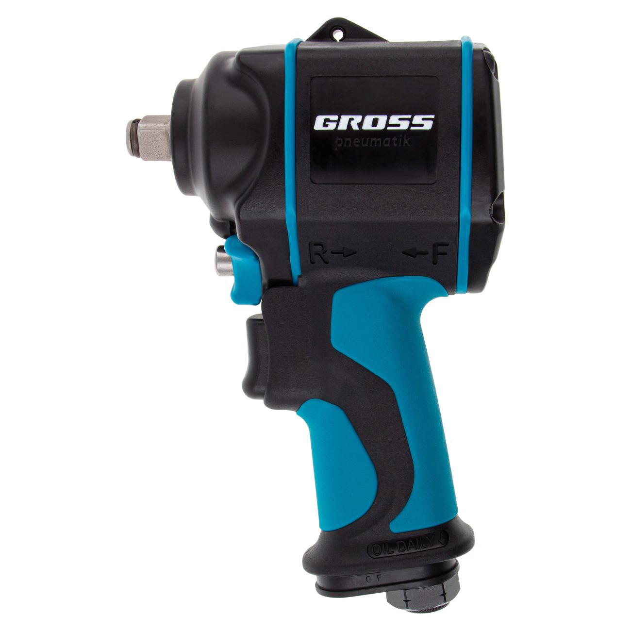 Гайковерт пневматический ударный Gross G985, 610 Нм (57440)